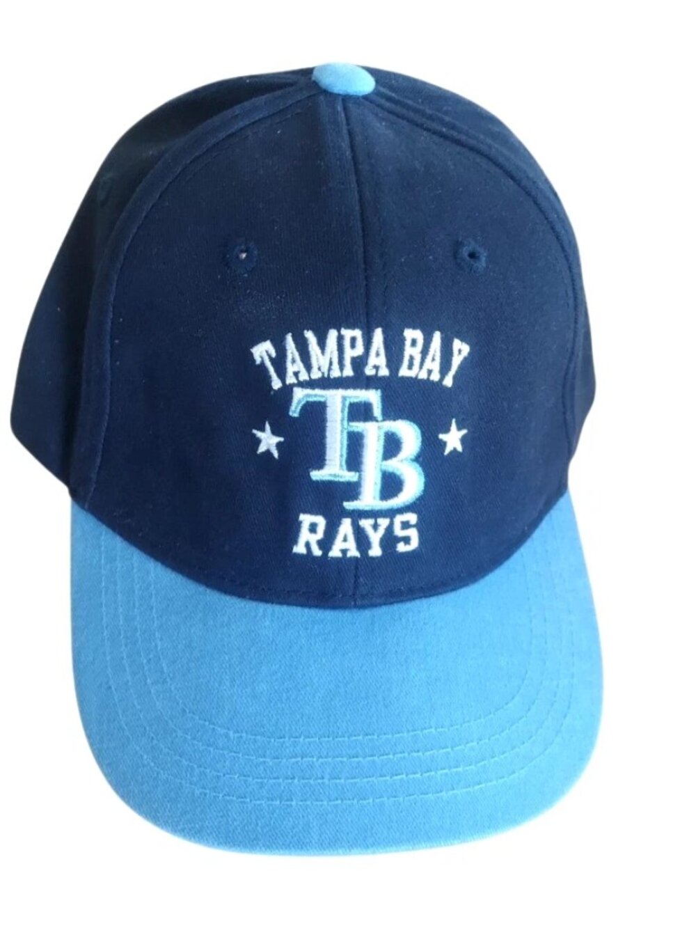Tampa Bay Rays Kids Hat Blue Strapback Adjustable Cap OSFA New Fan Favorite